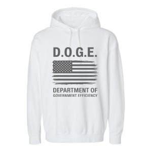 Doge Department Of Government Efficiency Gift Garment-Dyed Fleece Hoodie