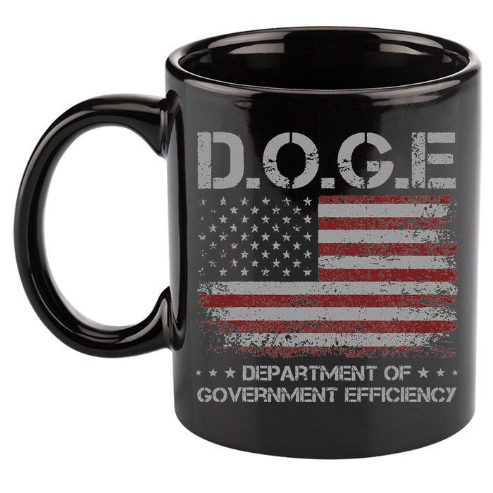 Doge Department Of Government Efficiency  Doge 11oz C Handle Ceramic Mug