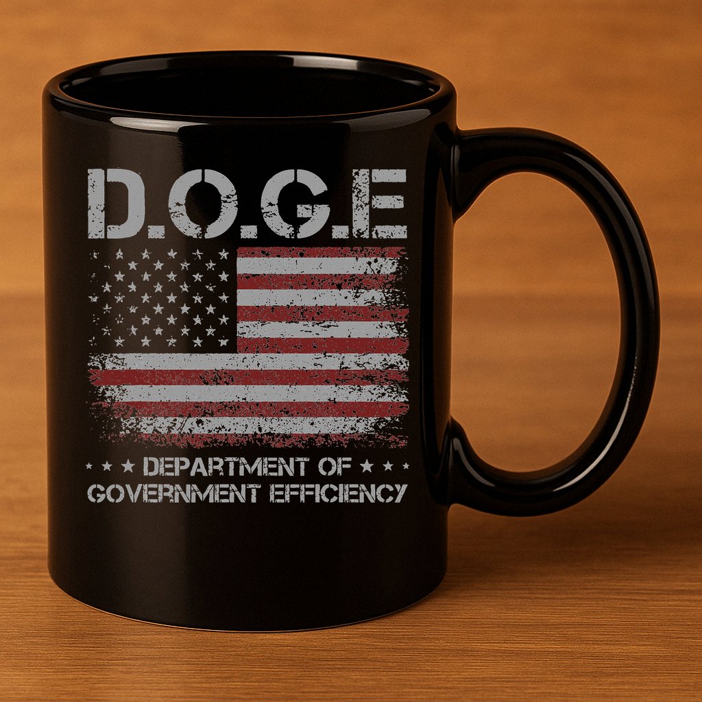 Doge Department Of Government Efficiency  Doge 11oz C Handle Ceramic Mug