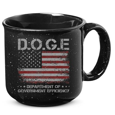 Doge Department Of Government Efficiency  Doge 15oz Campfire Ceramic Mug