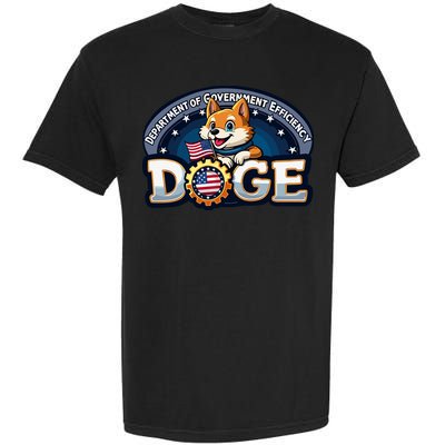 Doge Department Of Government Efficiency Garment-Dyed Heavyweight T-Shirt