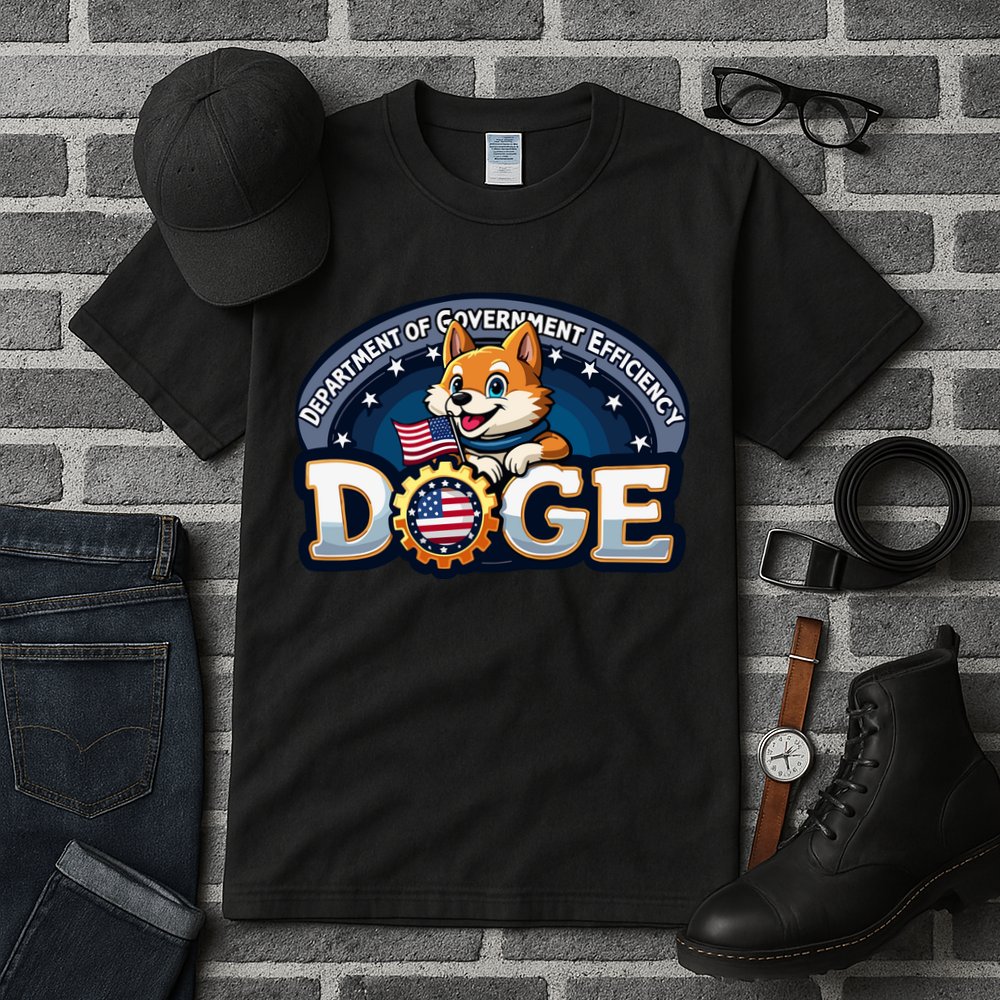 Doge Department Of Government Efficiency Tall T-Shirt
