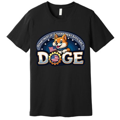 Doge Department Of Government Efficiency Premium T-Shirt