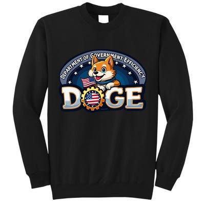 Doge Department Of Government Efficiency Tall Sweatshirt
