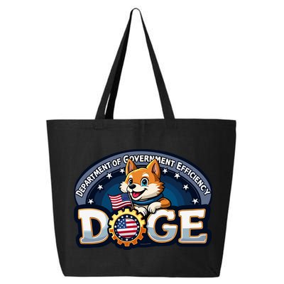 Doge Department Of Government Efficiency 25L Jumbo Tote