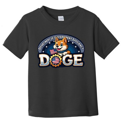 Doge Department Of Government Efficiency Toddler T-Shirt
