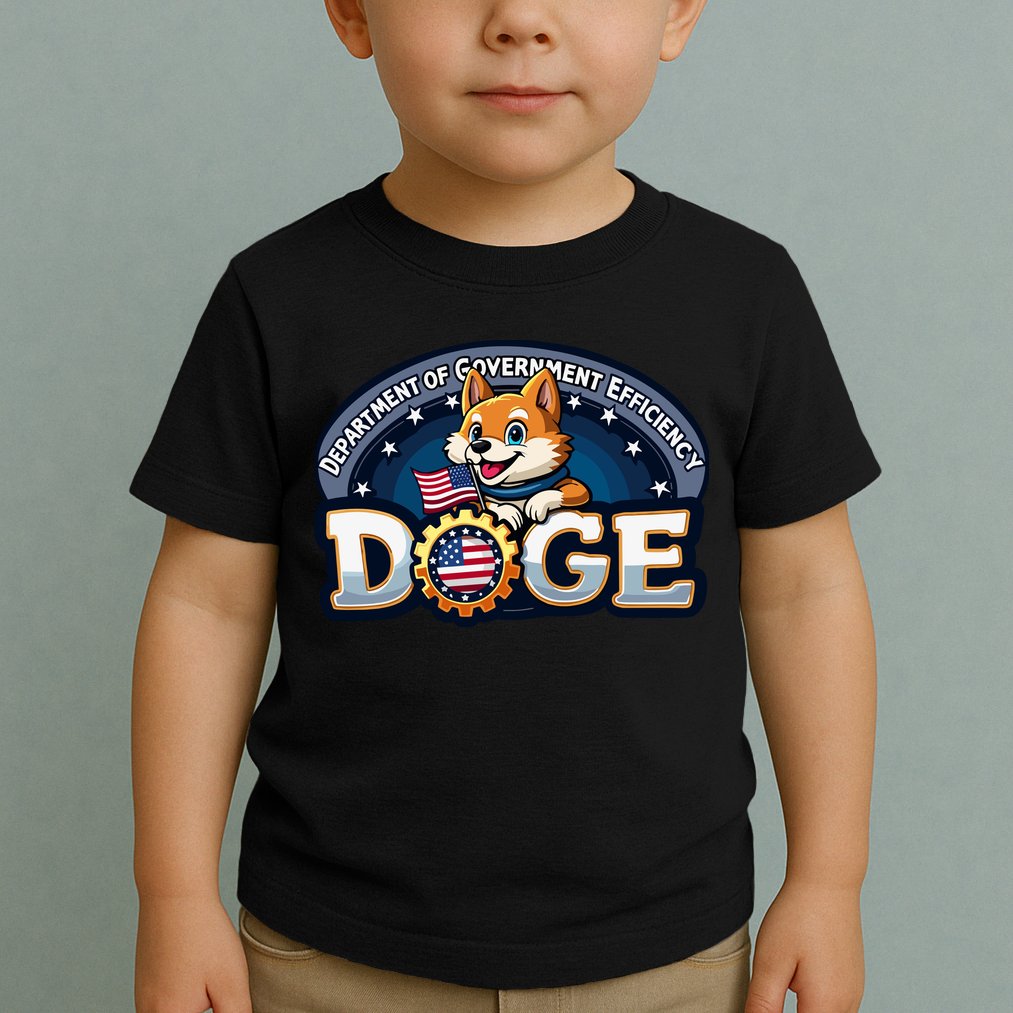 Doge Department Of Government Efficiency Toddler T-Shirt