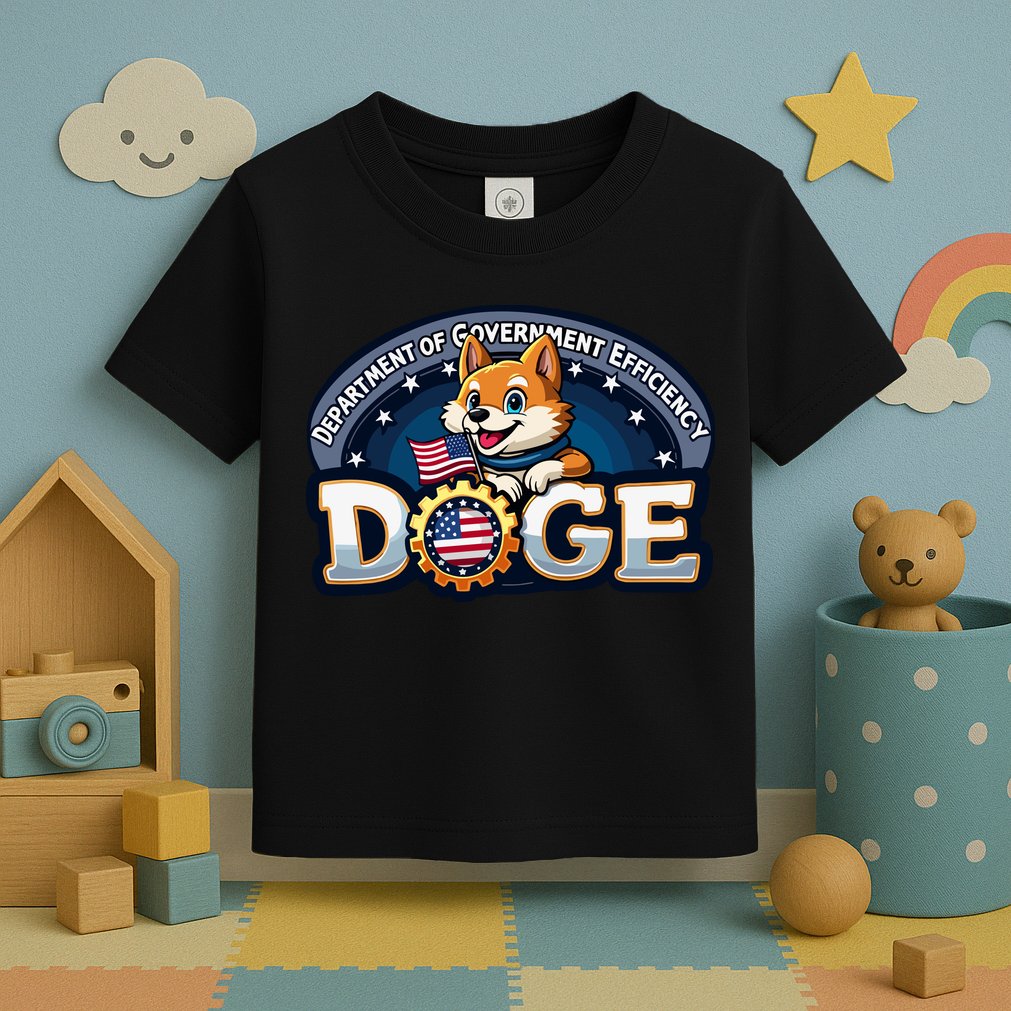 Doge Department Of Government Efficiency Toddler T-Shirt