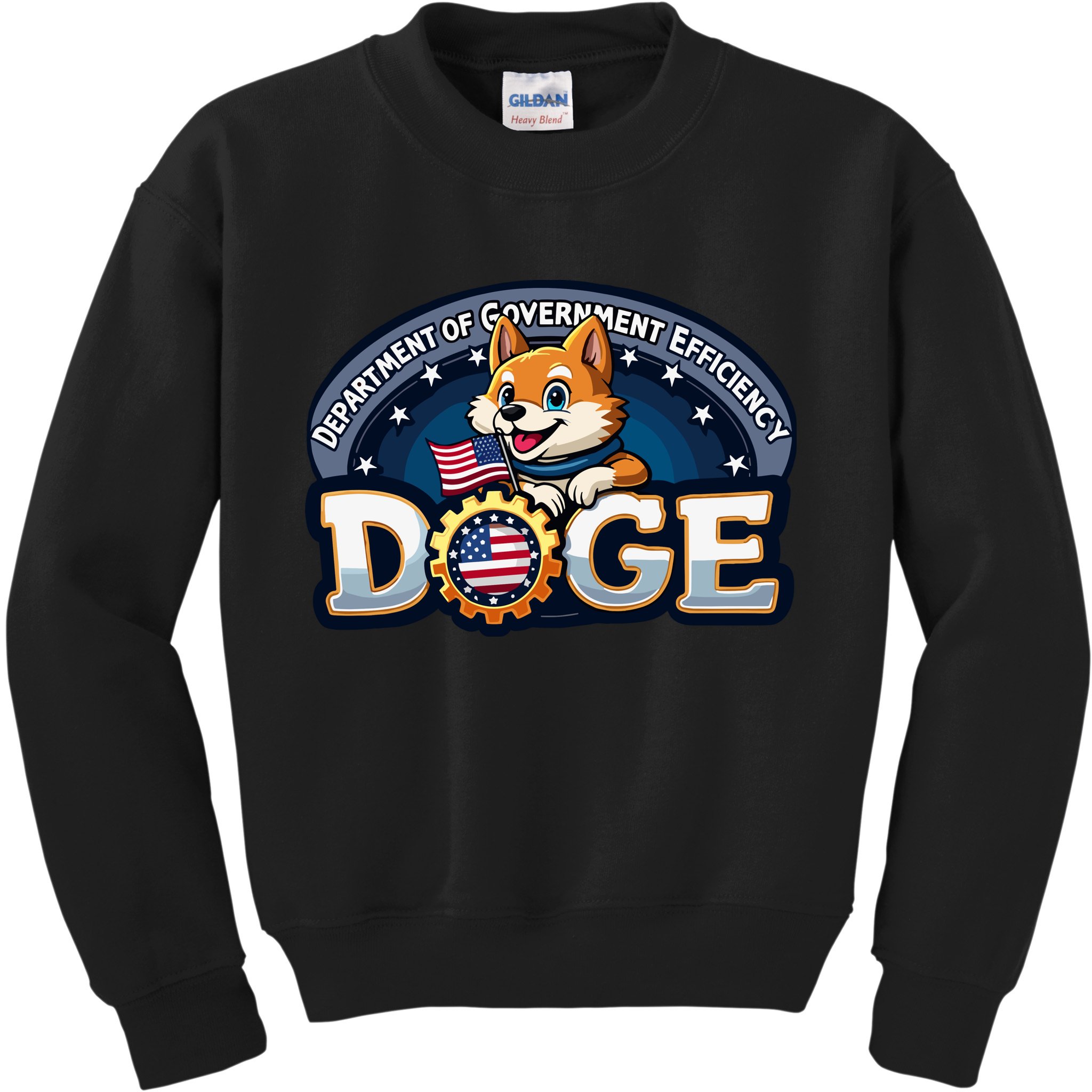 Doge Department Of Government Efficiency Kids Sweatshirt