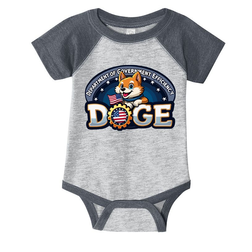 Doge Department Of Government Efficiency Infant Baby Jersey Bodysuit