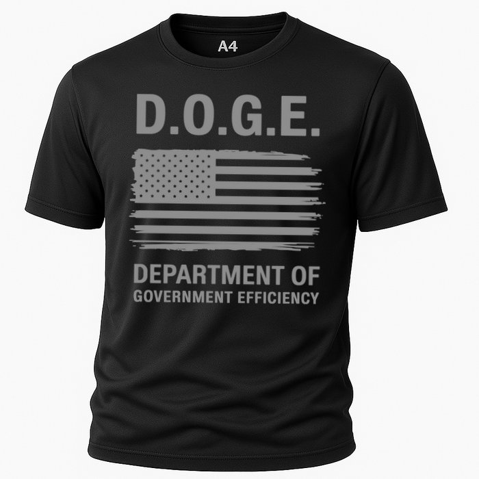 Doge Department Of Government Efficiency Cooling Performance Crew T-Shirt