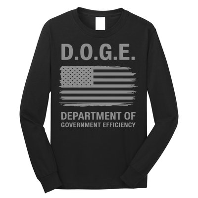 Doge Department Of Government Efficiency Long Sleeve Shirt