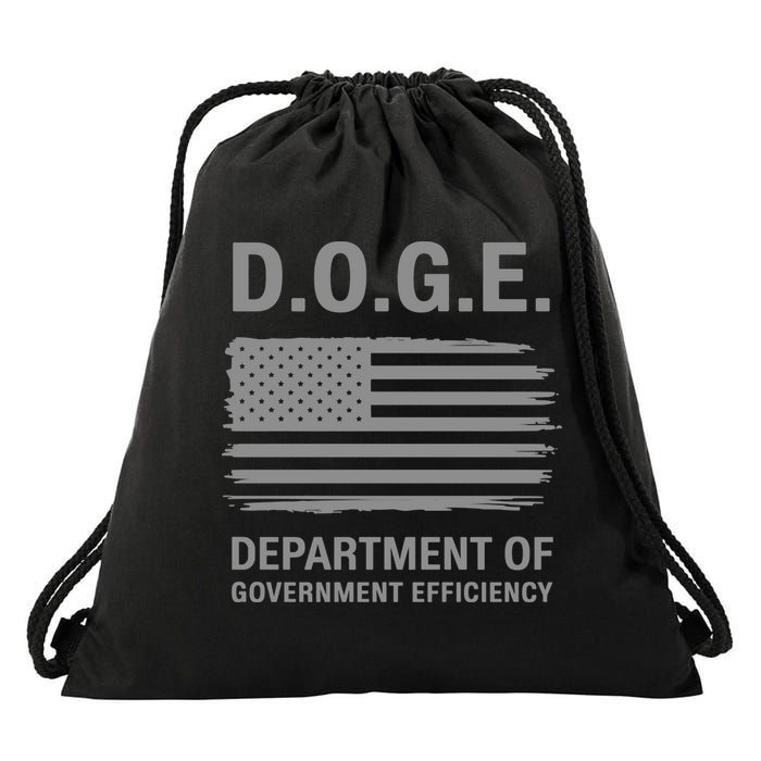 Doge Department Of Government Efficiency Drawstring Bag