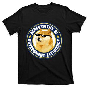 Doge Department Of Government Efficiency T-Shirt