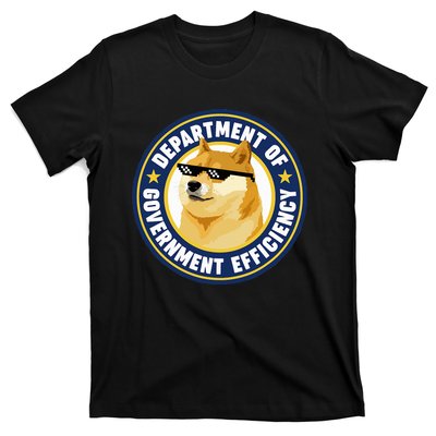 Doge Department Of Government Efficiency T-Shirt