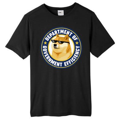 Doge Department Of Government Efficiency Tall Fusion ChromaSoft Performance T-Shirt