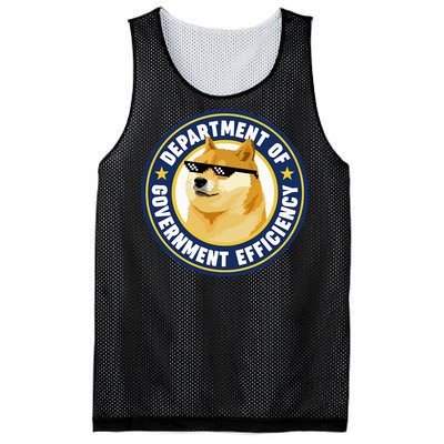 Doge Department Of Government Efficiency Mesh Reversible Basketball Jersey Tank