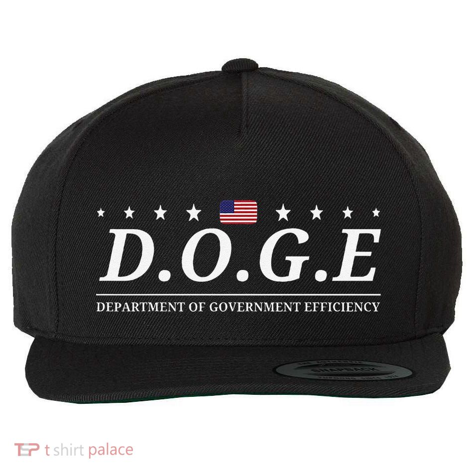 Doge Department Of Government Efficiency D.O.G.E Wool Snapback Cap