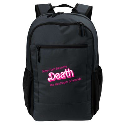 Death Destroyer Of Worlds In Pink Daily Commute Backpack