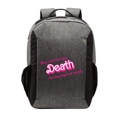 Death Destroyer Of Worlds In Pink Vector Backpack