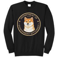 Doge Department Of Government Efficiency Shiba Inu Dog Coin Sweatshirt