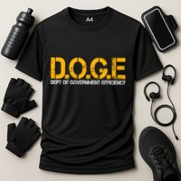 Doge Department Of Government Efficiency Cooling Performance Crew T-Shirt
