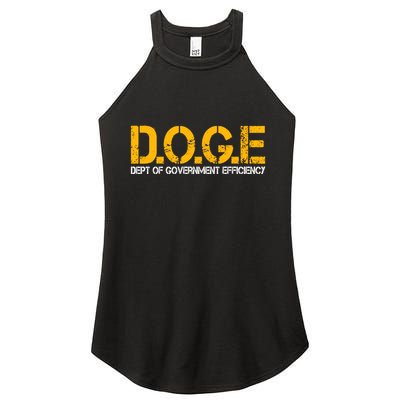 Doge Department Of Government Efficiency Women's Perfect Tri Rocker Tank