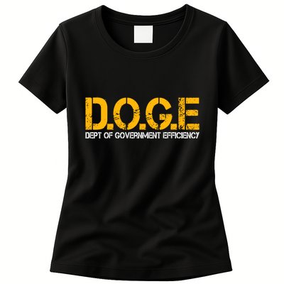 Doge Department Of Government Efficiency Womens T-Shirt