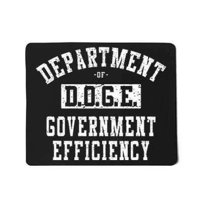 Doge Department Of Government Efficiency Mousepad