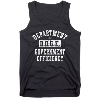 Doge Department Of Government Efficiency Tank Top