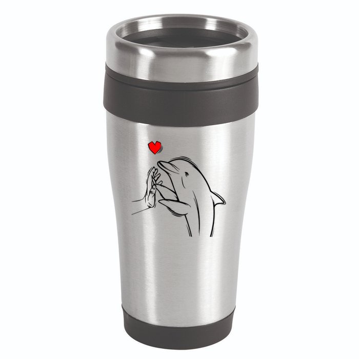 Dolphin 16oz Travel Tumbler