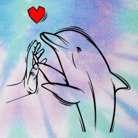 Dolphin Legacy Tie Dye Trucker Hat