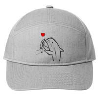 Dolphin 7-Panel Snapback Hat