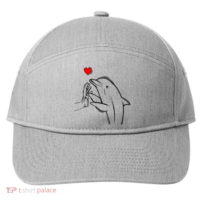 Dolphin 7-Panel Snapback Hat