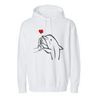 Dolphin Garment-Dyed Fleece Hoodie
