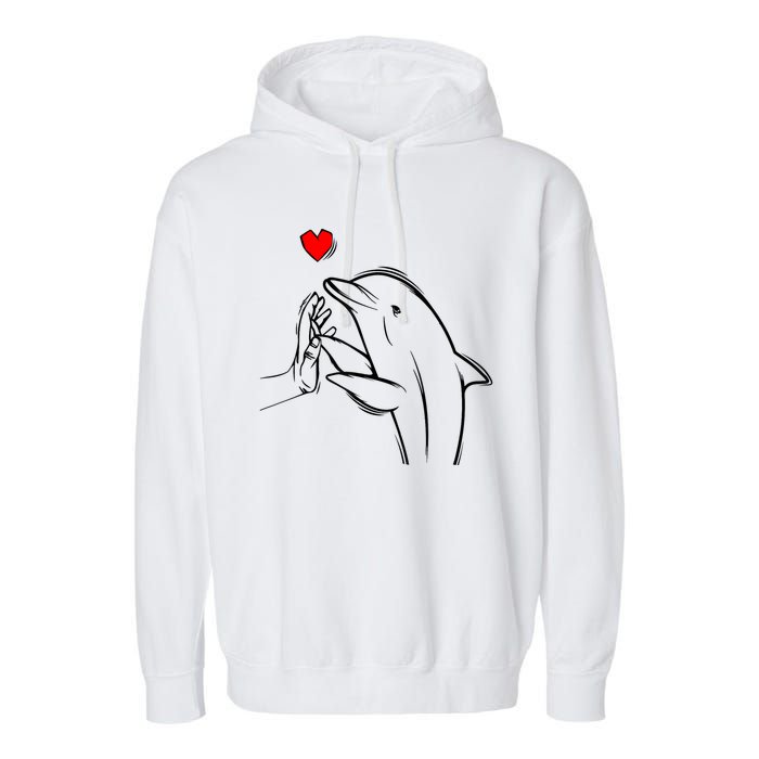 Dolphin Garment-Dyed Fleece Hoodie