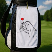 Dolphin Golf Towel