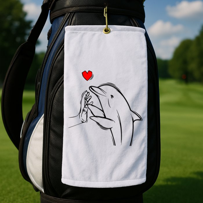 Dolphin Golf Towel