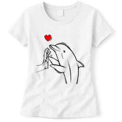 Dolphin Womens T-Shirt