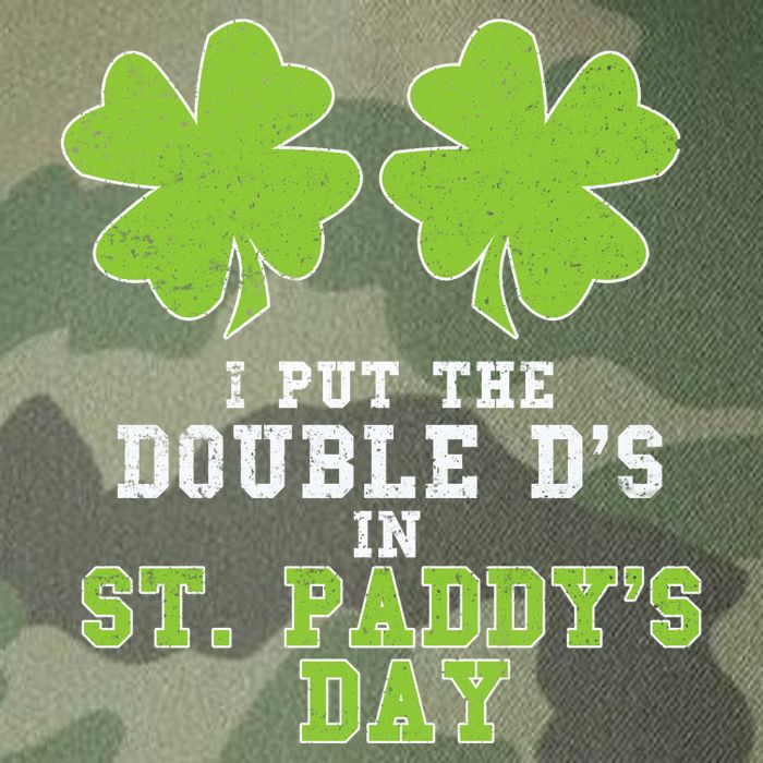 Double Ds On St Paddys Day Shamrock Funny Patricks Legacy Tie Dye Trucker Hat