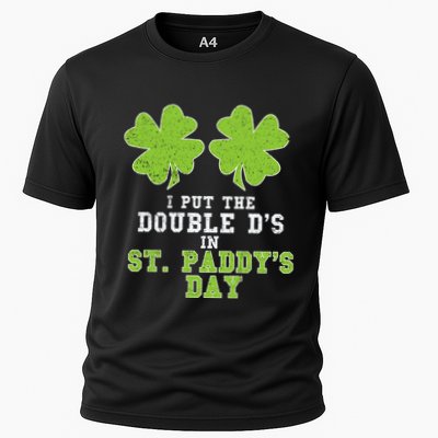 Double Ds On St Paddys Day Shamrock Funny Patricks Performance Shirt