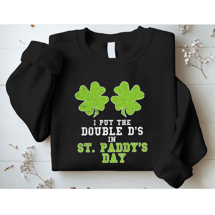 Double Ds On St Paddys Day Shamrock Funny Patricks Sweatshirt