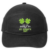 Double Ds On St Paddys Day Shamrock Funny Patricks 7-Panel Snapback Hat