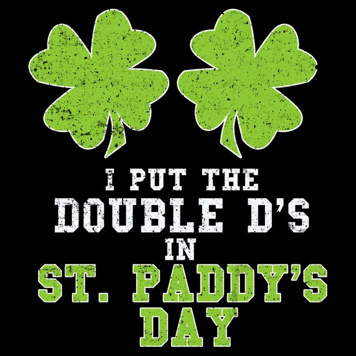Double Ds On St Paddys Day Shamrock Funny Patricks 16 in Basic Backpack