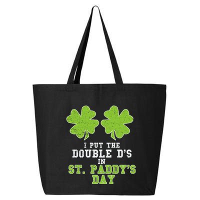 Double Ds On St Paddys Day Shamrock Funny Patricks 25L Jumbo Tote
