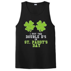 Double Ds On St Paddys Day Shamrock Funny Patricks PosiCharge Competitor Tank