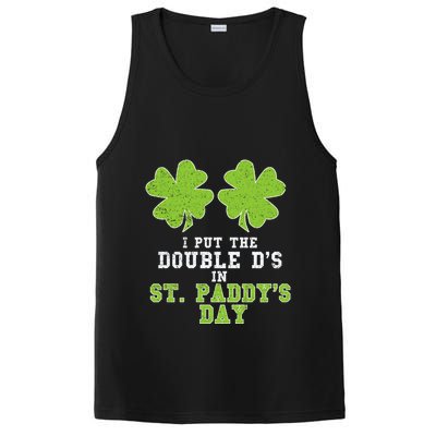 Double Ds On St Paddys Day Shamrock Funny Patricks PosiCharge Competitor Tank