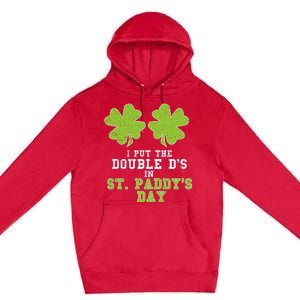 Double Ds On St Paddys Day Shamrock Funny Patricks Premium Pullover Hoodie