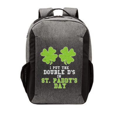 Double Ds On St Paddys Day Shamrock Funny Patricks Vector Backpack