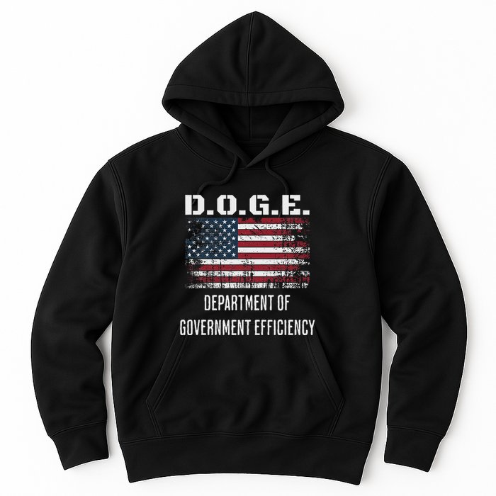 D.O.G.E. Department Of Government Efficiency Satirical Humor Hoodie